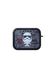 Applicable To AirPods Pro2 Earphone Cover Two-in-one Cartoon Soft Case For Apple1/2/3 Generation Wireless Bluetooth Cross-border-Color:Two-in-one Soft Shell-White Warrior-Model:AirPods 1/2 Generation (protective Cover)