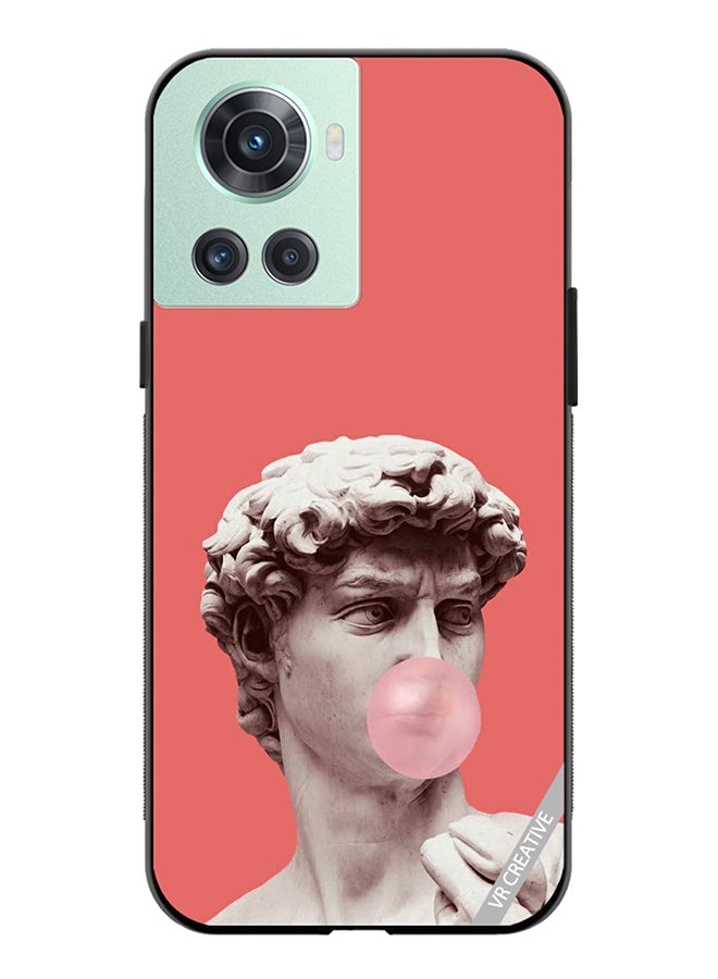 VR CREATIVE Protective Case Cover For OnePlus Ace Gum, Esthetics, Retro wave Design Multicolour - Image 1