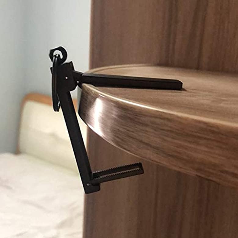 LonlyEagle XBY-US The Instant Bag Hanger Collection,Purse Handbag Hook Hanger Holder Foldable Stylish Swivel Gift for Table Desk，Women's Handbag Storage Folding Decor Table Hook(Black) - Image 5