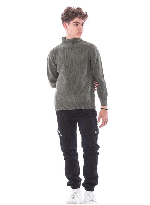 Oily High Collar pullover For Boys