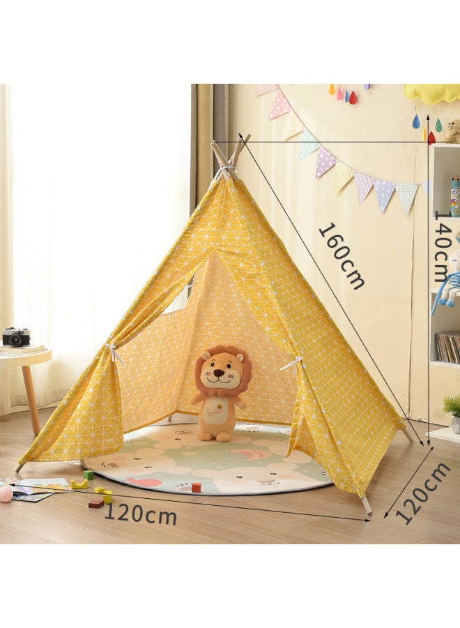 Flying Goose Indian Children's Tent Indoor Princess Girls Game House Boys Household Children Children's Toy Tent - Image 1