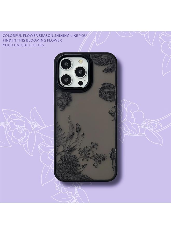 زبون جراب لهاتف iPhone 13 Pro مصنوع من مادة TPU+PC غير اللامعة المقاومة للصدمات - Image 2