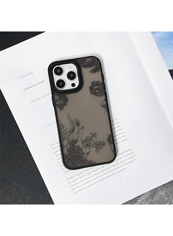 زبون جراب لهاتف iPhone 13 Pro مصنوع من مادة TPU+PC غير اللامعة المقاومة للصدمات - Image 5