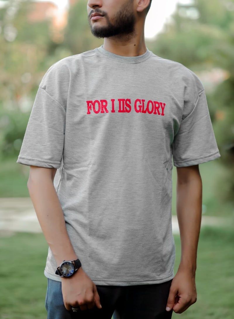Oversized T-shirt, summer Melton fabric, treated against pilling and shrinkage, soft and light on the body  - Image 1