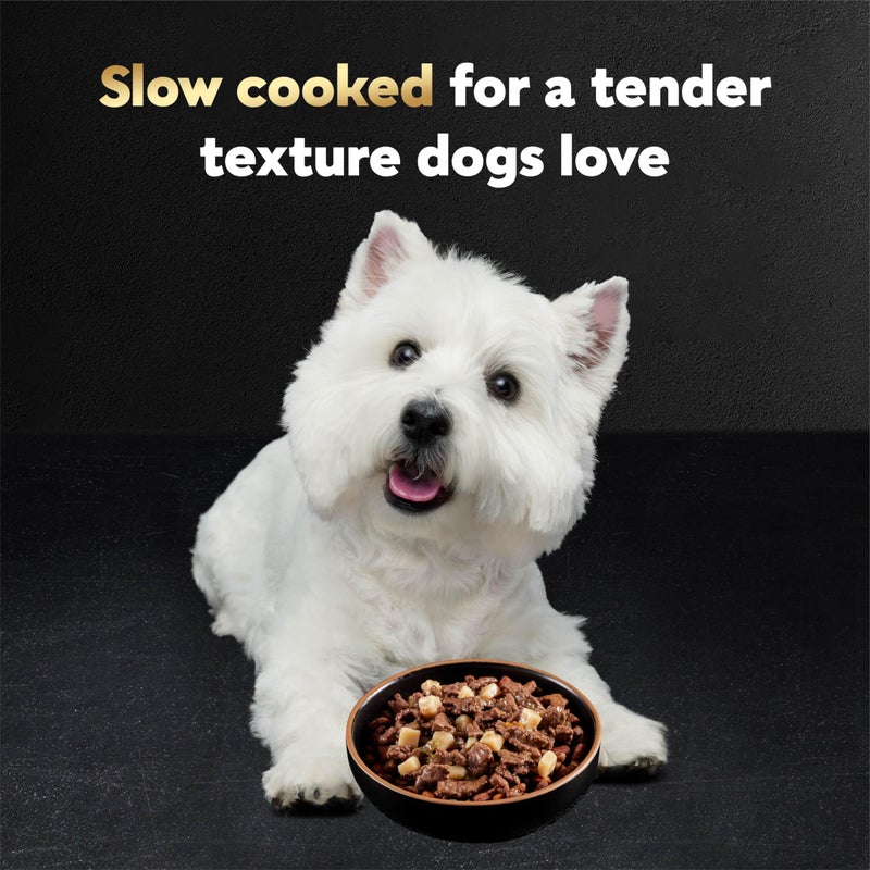 Cesar Home Delights Adult Wet Dog Food, Slow Cooked Chicken & Vegetables Dinner in Sauce and Beef Stew Variety Pack, Wet Food for Dogs, 3.5 oz Tray, 12 Count (Pack of 2) - Image 3