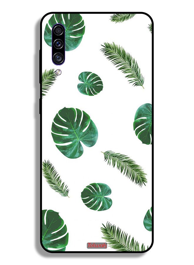 Tolwak Samsung Galaxy A50s Protective Case Cover Feathers Art - Image 1