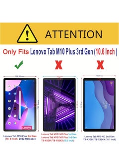 Arazon Lenovo Tab M10 Plus 3rd Generation (TB-125F) (TB-128F) Compatible Flexible Nano Glass Screen Protector  - Image 2