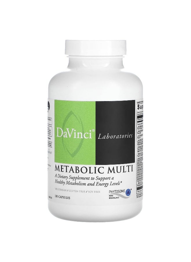 DaVinci Laboratories DaVinci Laboratories, Metabolic Multi, 180 Capsules  - Image 1