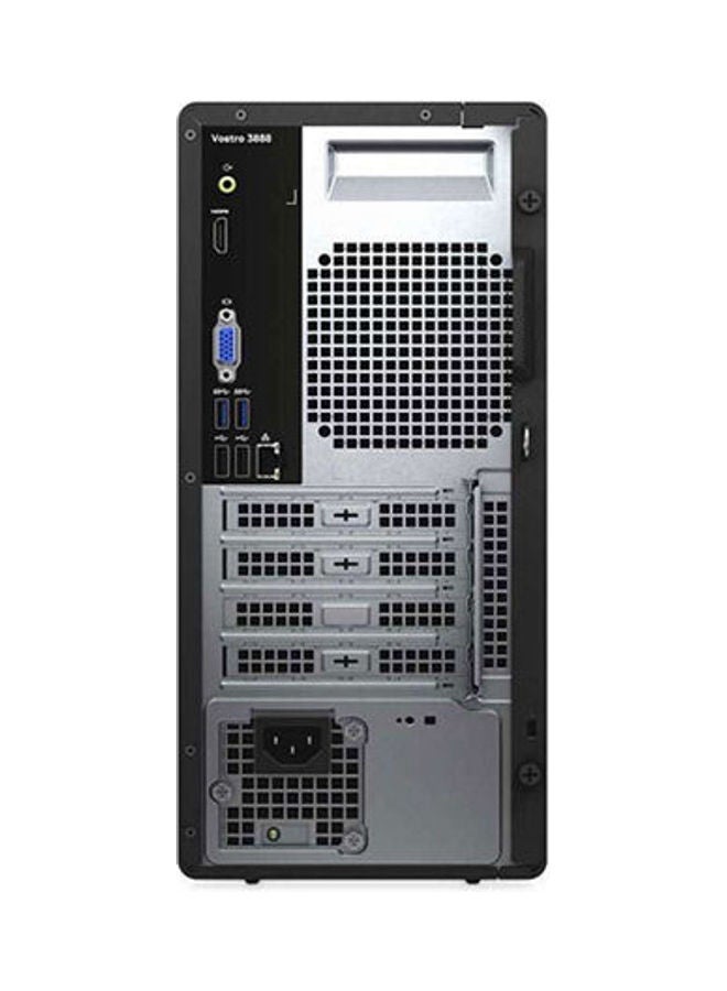 DELL Vostro-3888 Intel Core-I3 10100 4  Gigabyte Ram 1Tb Hdd   Integrated - Dos Black - Image 2