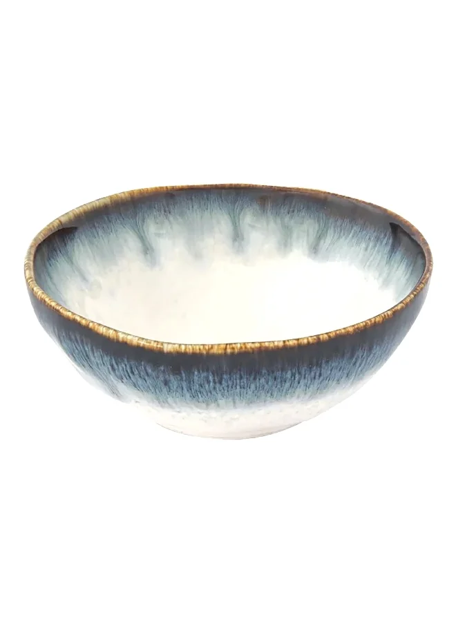 Easy Life Nuances Collection Porcelain Serving Bowl Blue and White 12 cm R2845#NBLU
