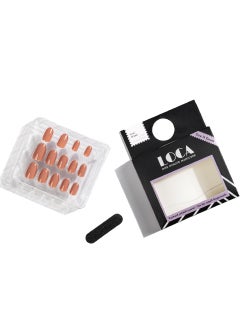 loca Loca Small Nails -N6-Oval shape nude  - Image 2