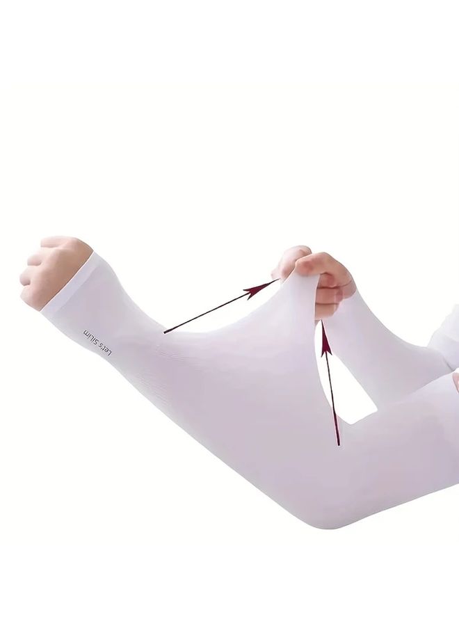أكمام تبريد لخلط الألوان قابلة للتنفس للحماية من الشمس للرياضة - Image 3
