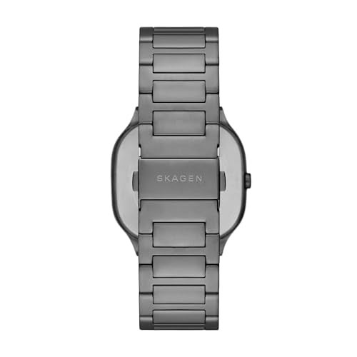 Skagen Men's Mellem Three-Hand Gray Stainless Steel Watch - Image 4