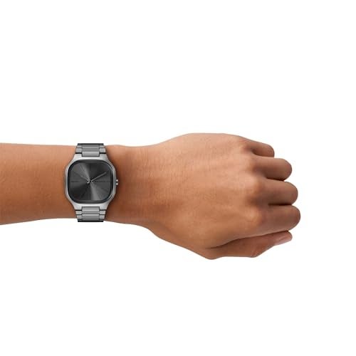 Skagen Men's Mellem Three-Hand Gray Stainless Steel Watch - Image 2