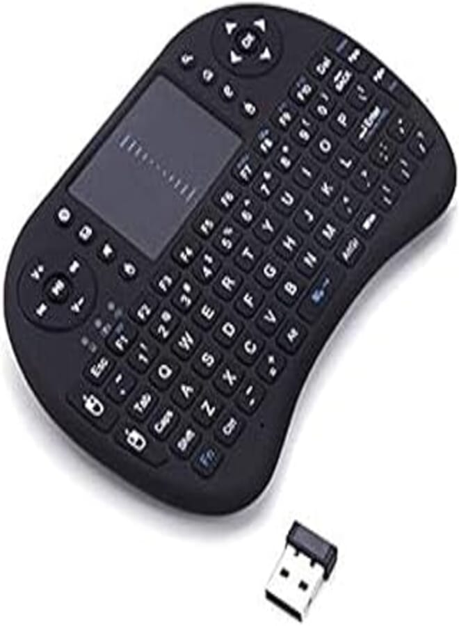 2.4g Mini Wireless Qwerty Keyboard Mouse Touchpad For Pc Notebook Android Tv Box