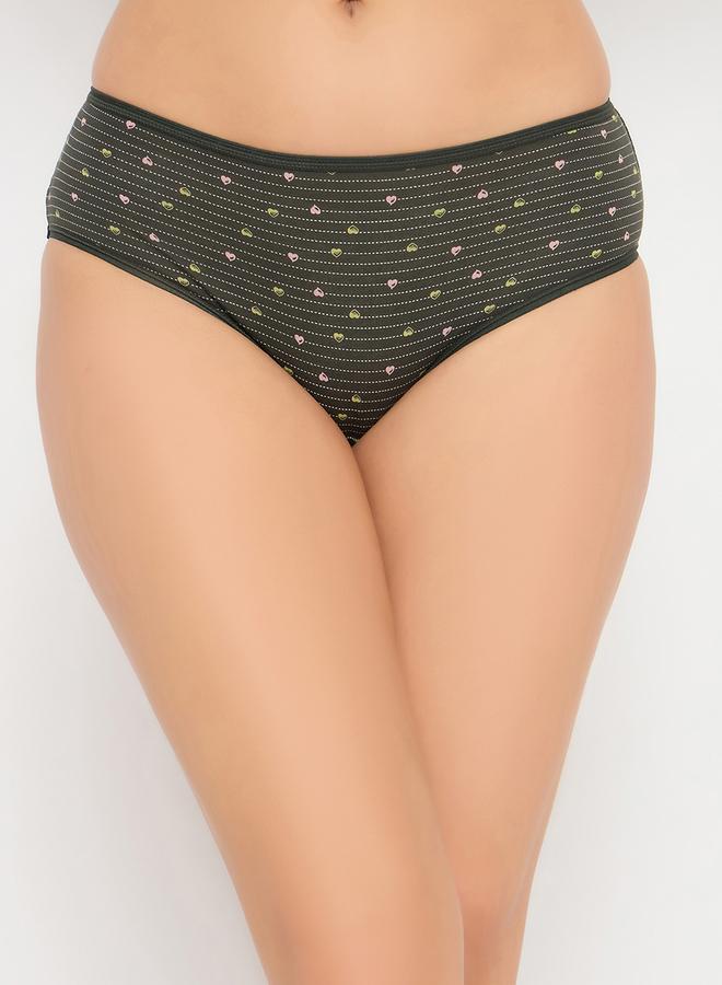 Clovia Pack of 3 - Printed Hipster Briefs - Image 3