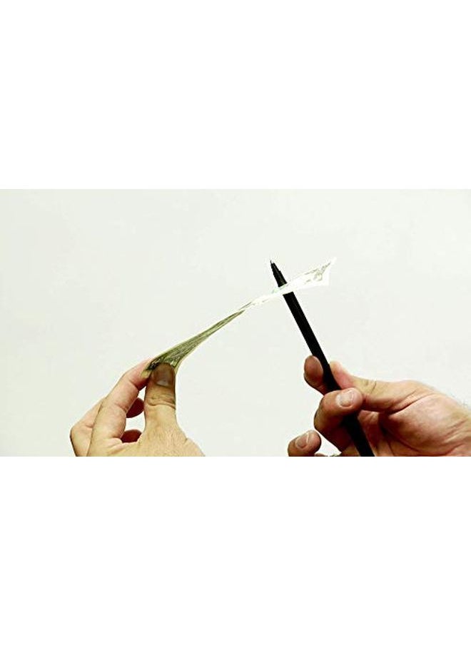 MAGIC MAKERS - Pen Trick Original Easy Pen Thru Dollar Bill Penetrating Trick - Image 1