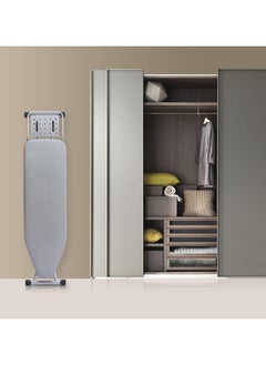 Generic Foldable Ironing Board with Heat Resistant Cover, Steam Iron Rest and Non-Slip Legs - Sturdy Metal Frame, Height Adjustable  - Image 5