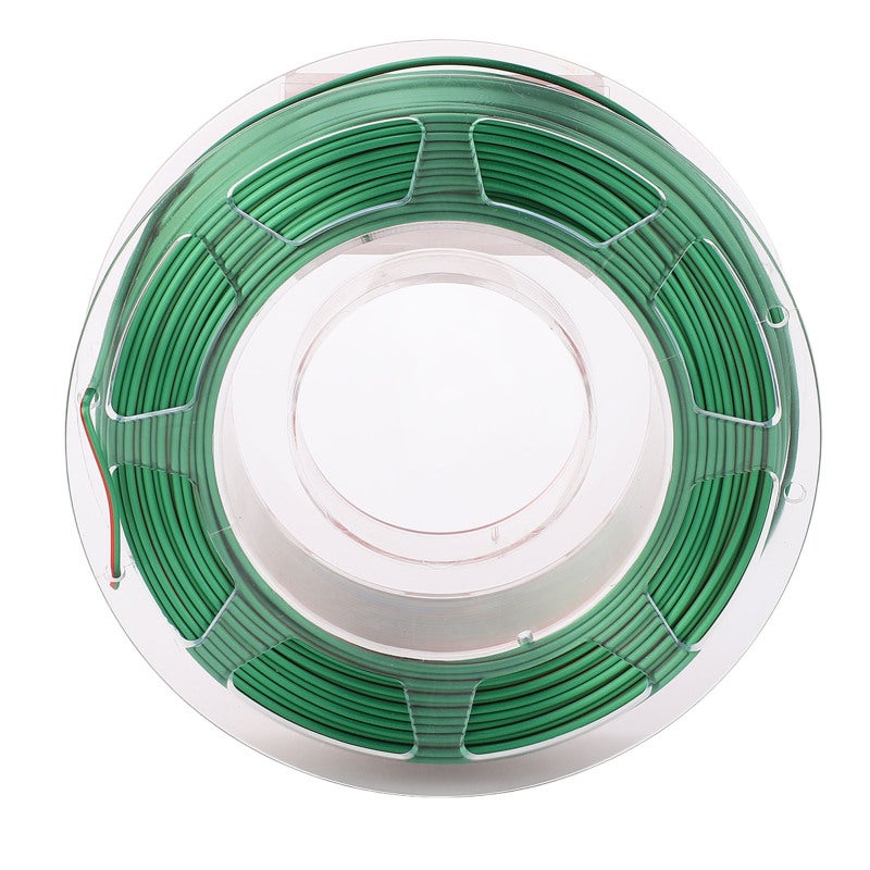 Two Color PLA Filament 1.75mm Green Red - Silky Texture Coextrusion Filament for FDM 3D Printers Crafts Decorations - Image 4