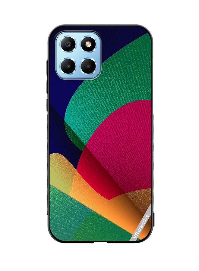 VR CREATIVE Protective Case Cover For Honor X8 5G Abstract Design Multicolour - Image 1