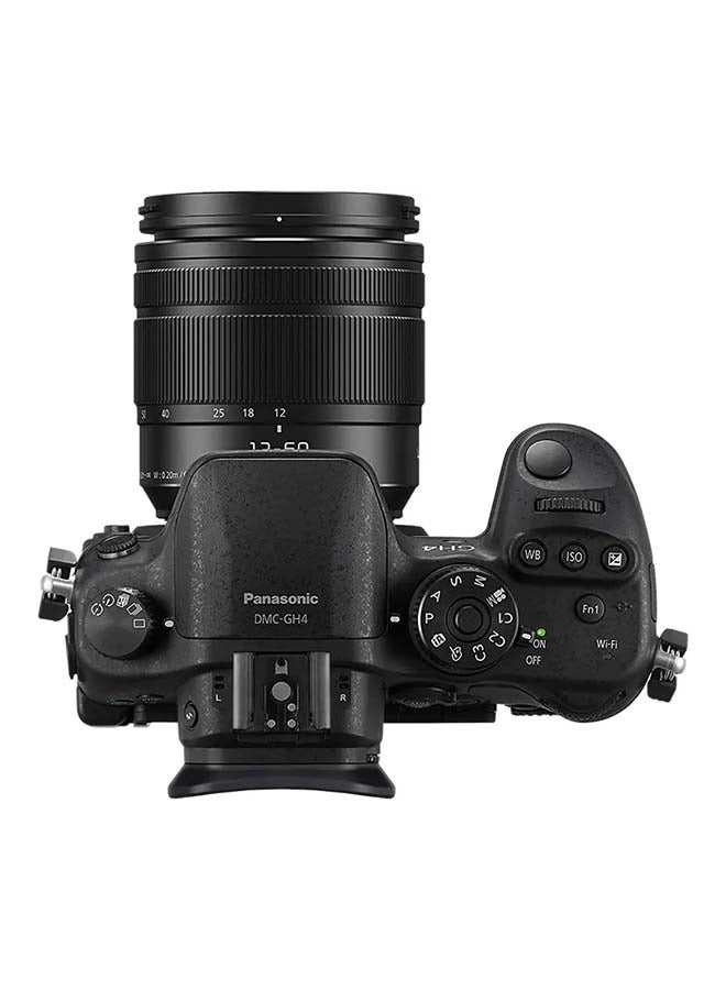 Panasonic Renewed - Lumix DMC-GH4 Mirrorless Camera Body with 12-60mm Lens - Image 2