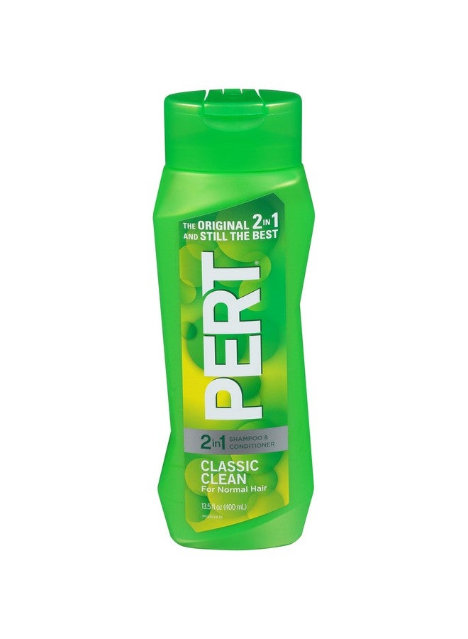 PERT 2-in-1 Classic Clean Shampoo and Conditioner 13.5oz (6 Pack) - Image 4