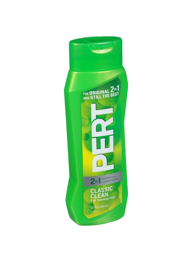 PERT 2-in-1 Classic Clean Shampoo and Conditioner 13.5oz (6 Pack) - Image 5