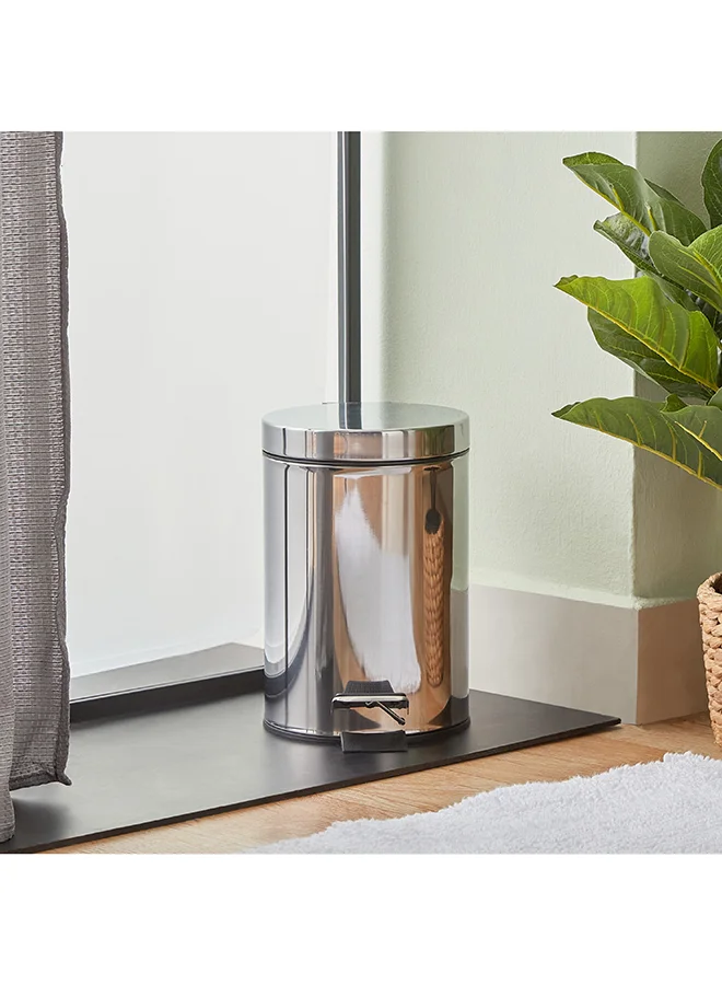Home Box Tamara Stainless Steel Pedal Bin 3 L