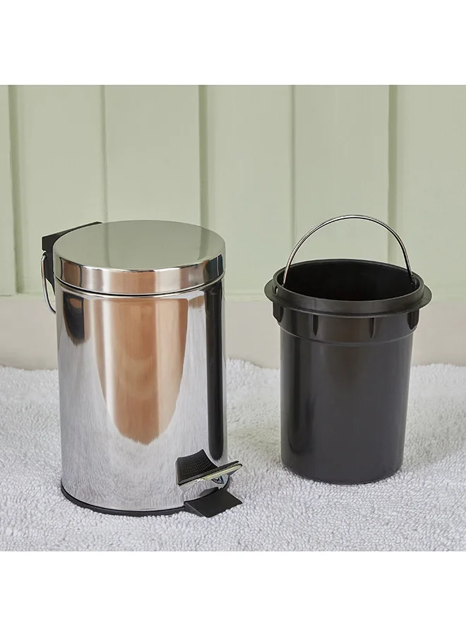 Home Box Tamara Stainless Steel Pedal Bin 3 L