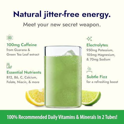 Zipfizz Daily Energy Drink Powder, Limon, 20 Pack | 3-in-1 Sustained Energy, Rapid Hydration, and Essential Vitamins | Sugar-Free | Electrolyte Powder | Contains Vitamin B-12 & Antioxidants - Image 3