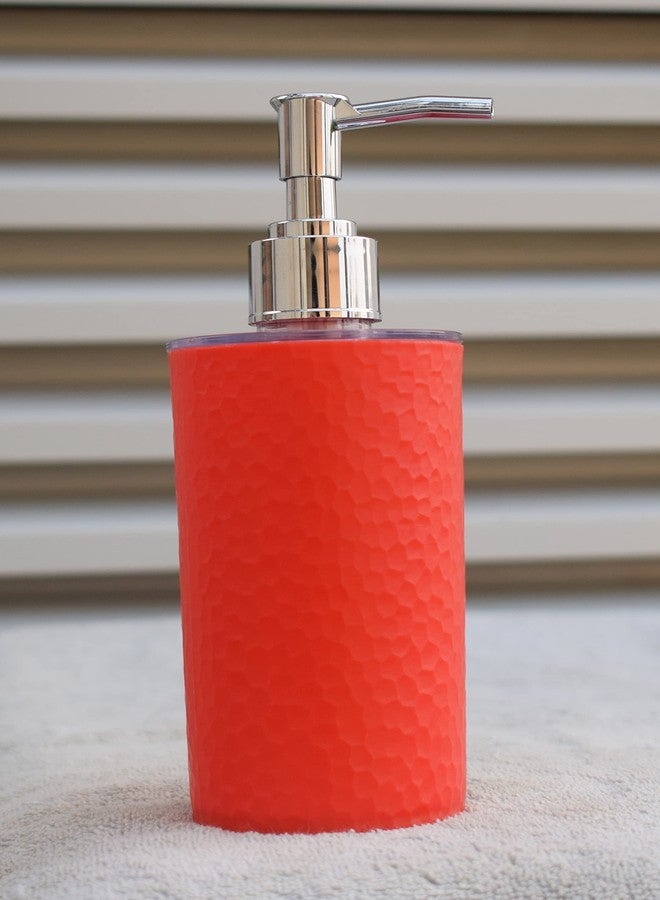 Twizzle Hand wash Dispenser Pump Bottle | Unbreakable Liquid Soap/Shampoo/Hand wash/Lotion Dispenser Bottle for Kitchen, Wash-Basin and Bathroom (Pack of 2, Red) - Image 2