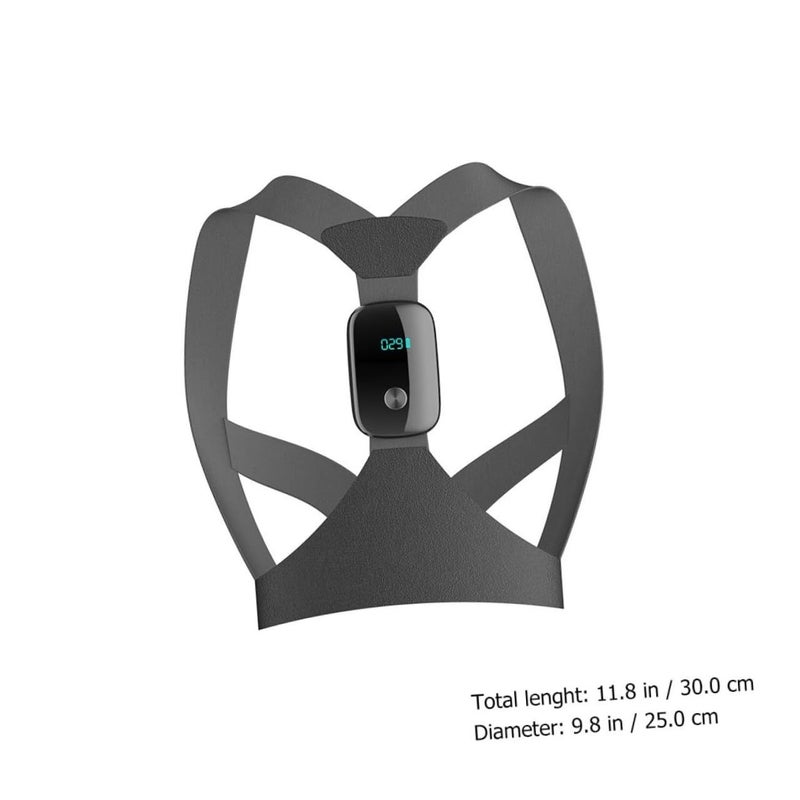 Electronic Posture Corrector Belt for Adults Hunchback Support Black - Image 3