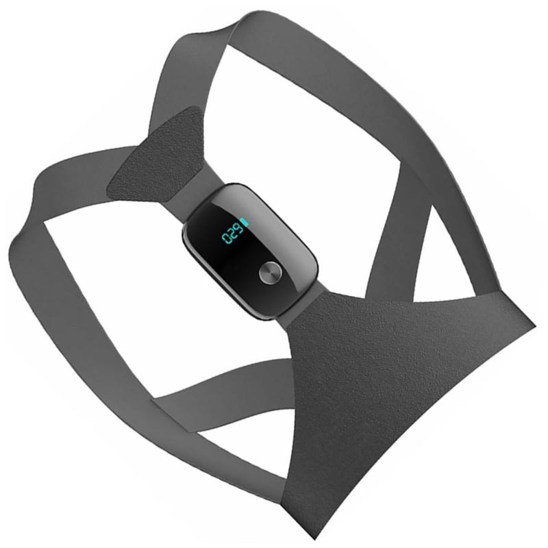 Electronic Posture Corrector Belt for Adults Hunchback Support Black - Image 2