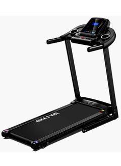 Sky Land 4HP Foldable Treadmill | Compact Motorized Running Machine for Home & Office Workouts | Bluetooth Speaker, Shock Absorbing Belt, 12 Preset Programs, Manual Incline Treadmill With LED Display, 12 KM/H Speed - EM-1298  - Image 1