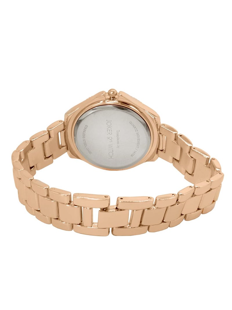 Joker & Witch Ella White Dial Rosegold Watch for Women - Image 5