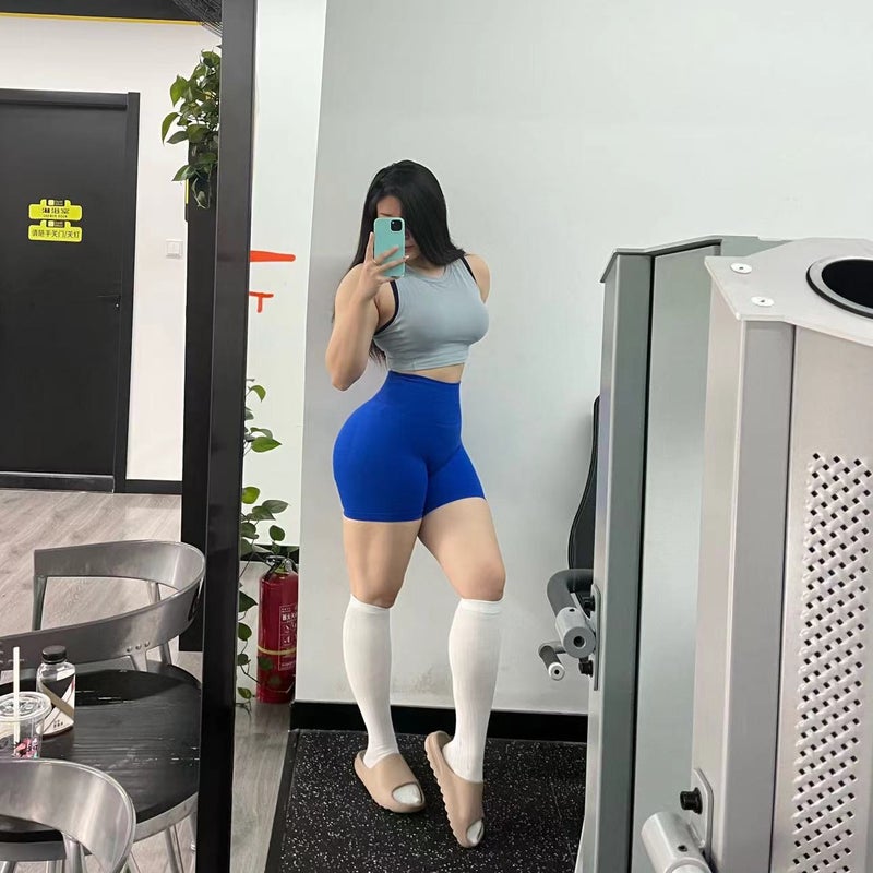 New Summer Three-Point Yoga Shorts Outdoor Fitness Running Quick-Drying High Elastic High Waist Hip-Lifting Fitness Pants - Image 5