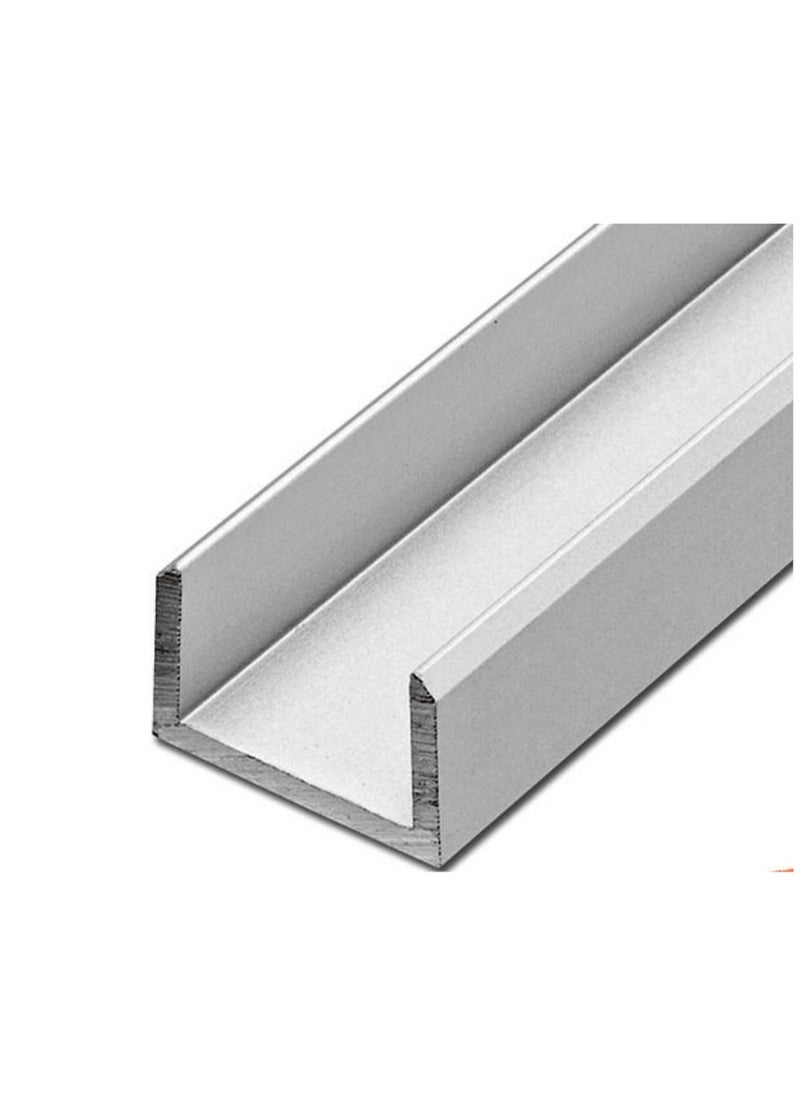 ALUMINIUM U FLANGE 20MMX4MTR