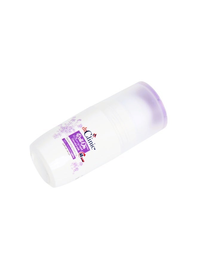 dr.Clinic Roll-On Antiperspirant Deodorant | 48-Hour Protectio, Silky Smooth Feel, Deodorant for Men & Women - Lavander Scent - 75 ml - Image 5