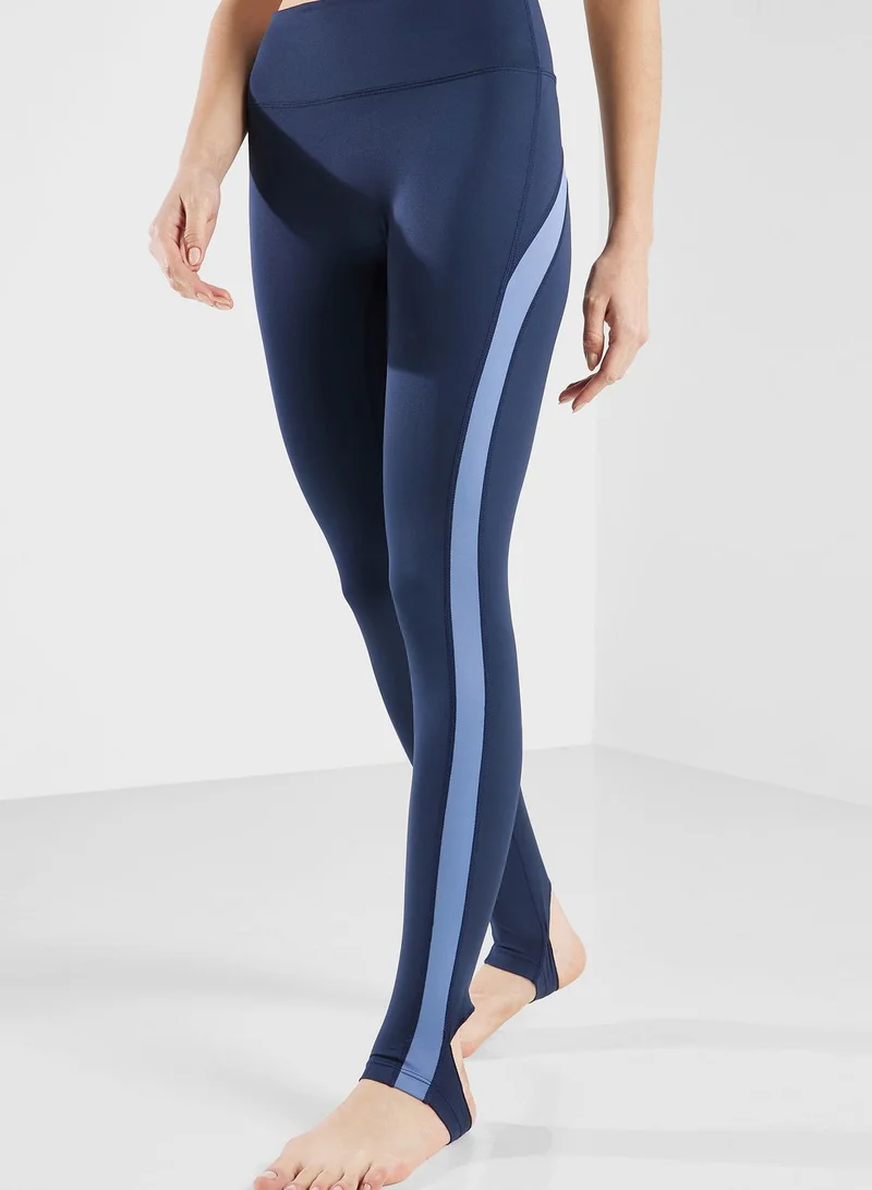 FRWD High Waist Stripe Detail Athletic Leggings