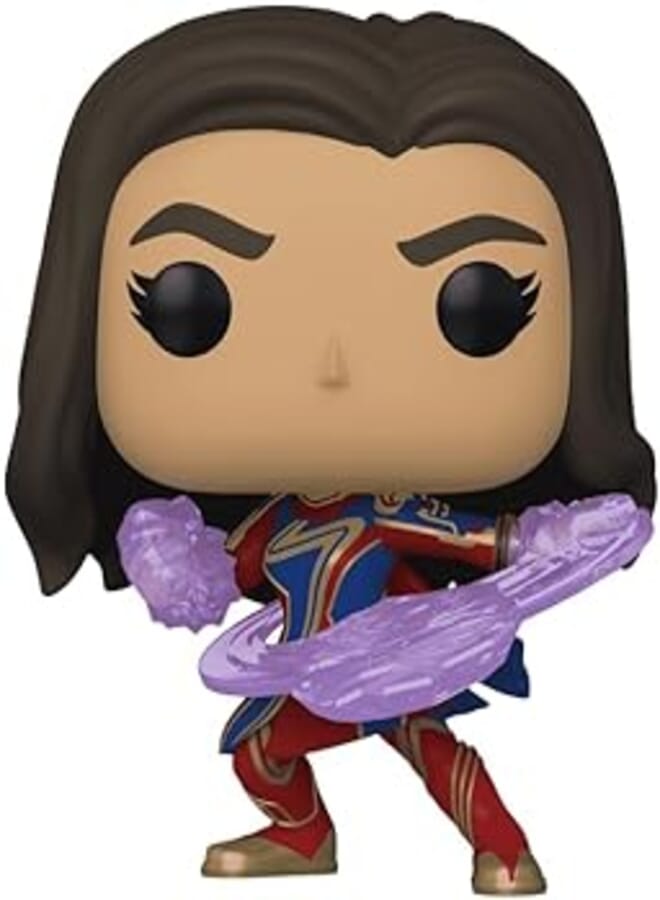 Funko Pop! Marvel: Ms. Marvel in Fighting Stance *Glow in The Dark Shop Exclusive