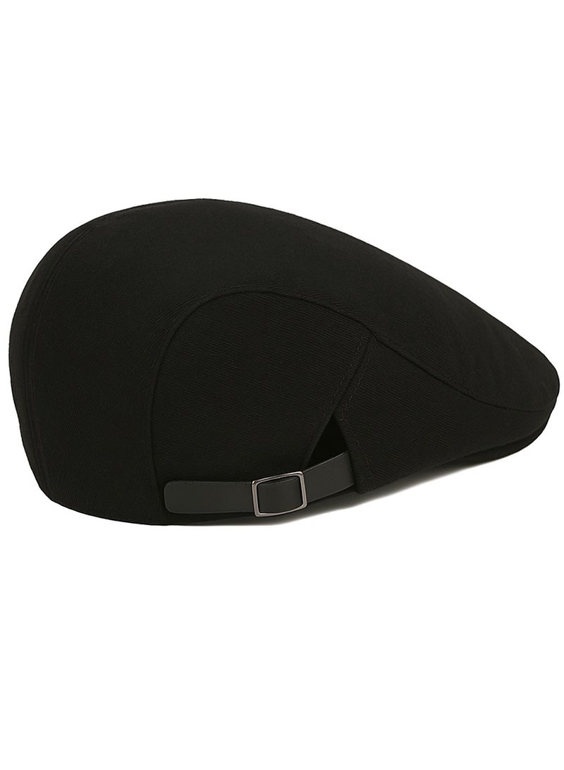SARAOONT Men's Flat Cap Newsboy Irish Hat - Driving Cabbie Hunting Cap, Adjustable, Breathable - Image 2