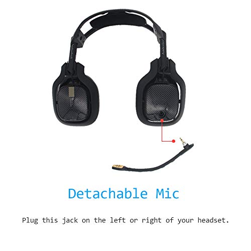 MQDITH Replacement Microphone Compatible with Astro A40 TR Gaming Headset (Black) - Image 3