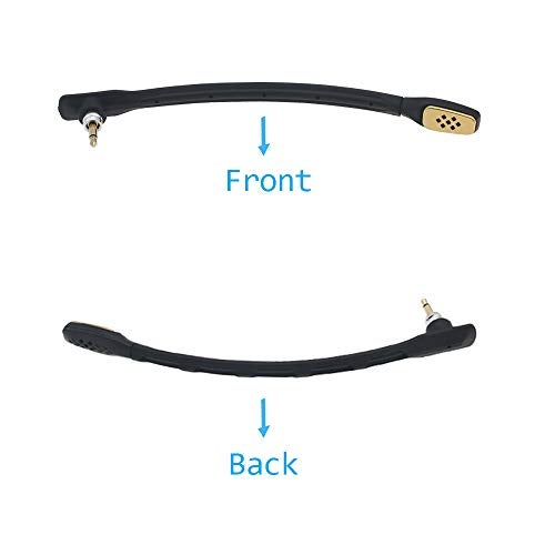 MQDITH Replacement Microphone Compatible with Astro A40 TR Gaming Headset (Black) - Image 2