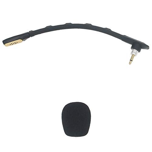 MQDITH Replacement Microphone Compatible with Astro A40 TR Gaming Headset (Black) - Image 1