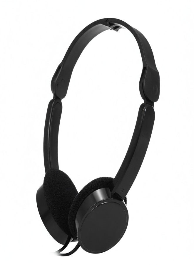 KUBITE T-111 3.5mm Wired Over-ear Headphones Foldable Sports Headset Portable Music Gaming Earphones w/ Microphone for Kids MP4 MP3 Smartphones Laptop Tablet PC - Image 1