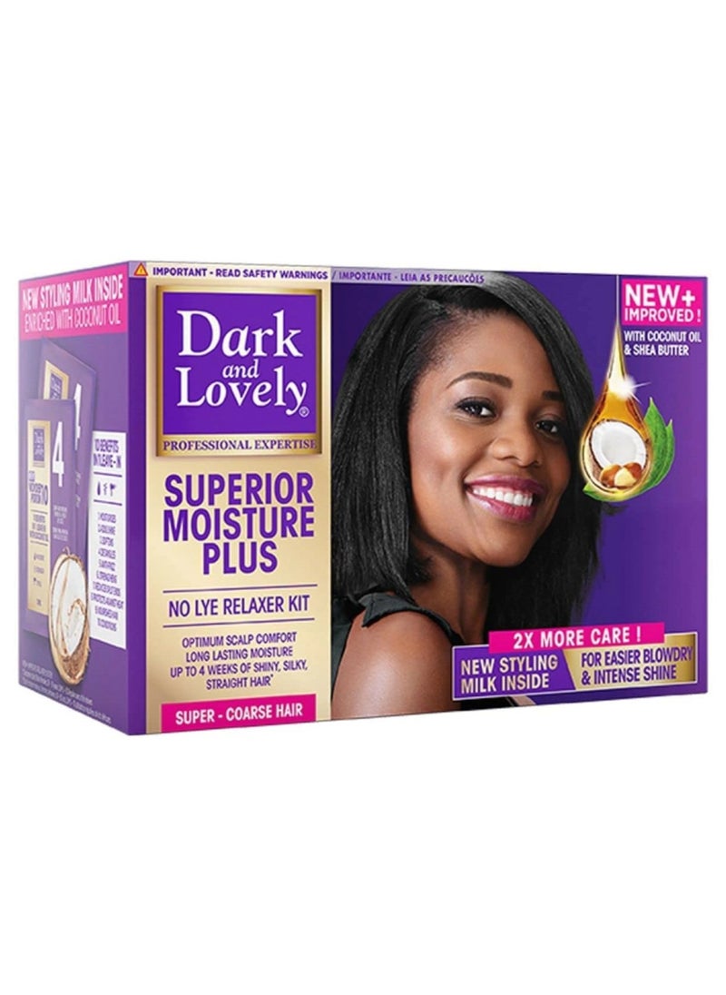 Dark & Lovely - Superior Moisture Plus No Lye Relaxer Kit - Image 1