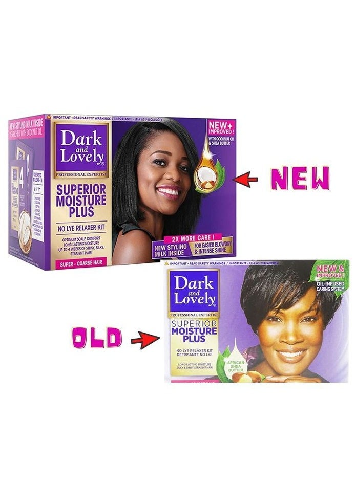Dark & Lovely - Superior Moisture Plus No Lye Relaxer Kit - Image 1