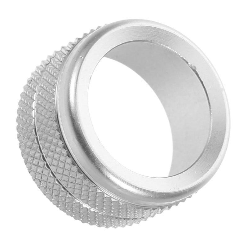 Car Volume Knob Cover Decorative Trim Easy Installation Stylish Design For Vehicle Audio - Image 2