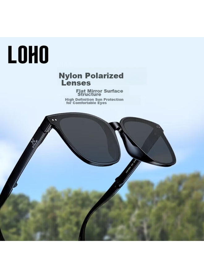 Loho Folding Sungl For Women , High-end Sungl For Men, Polarized, For Driving, Sun Protection, Uv Protection, Ultra-light Gm Gl - Image 3