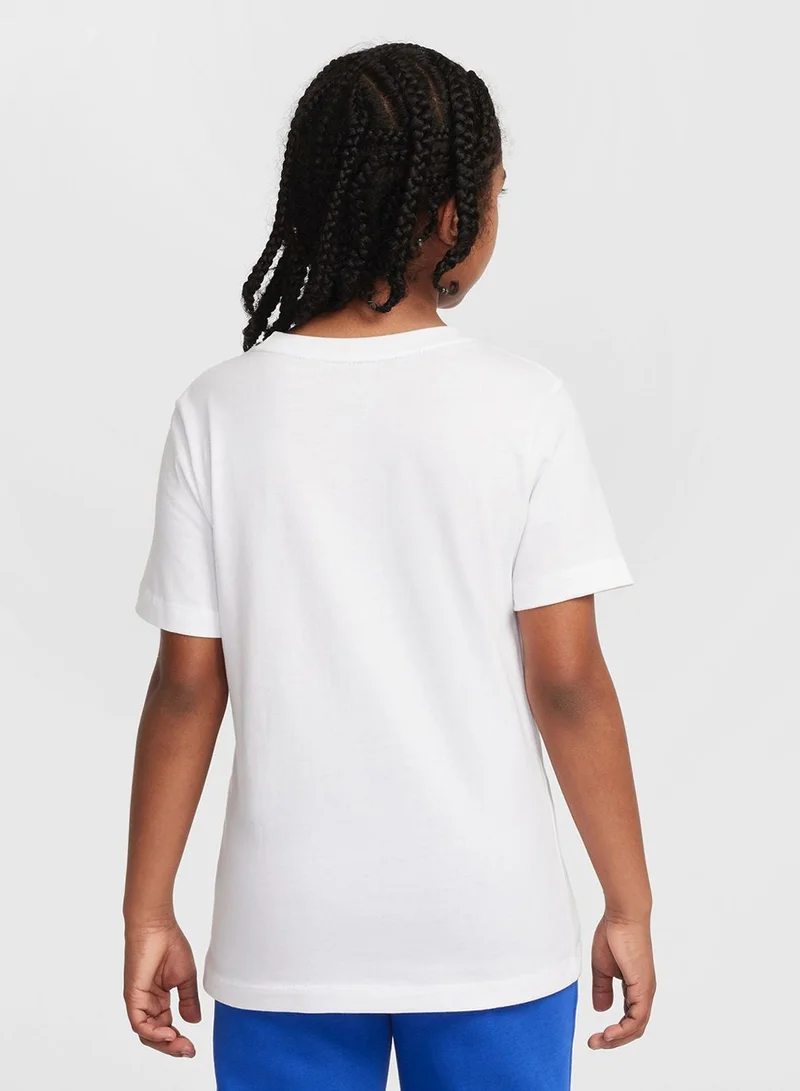 نايكي تيشيرت باريس سان جيرمان للشباب بشعار النادي